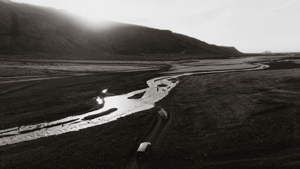 view of Þórsmörk Valley in iceland as an elopement location