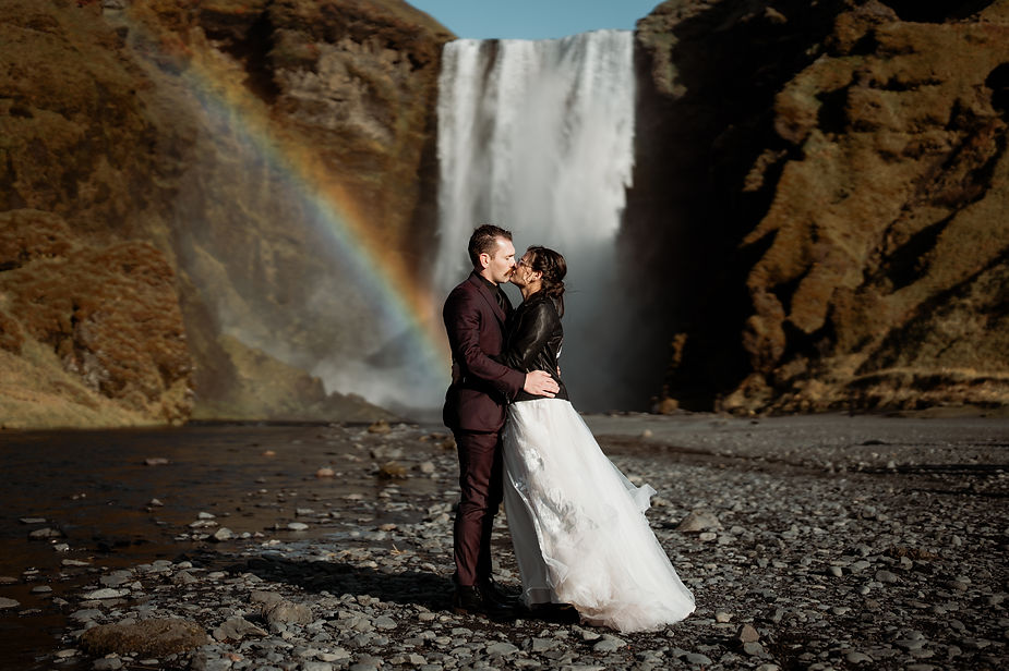A Fall Elopement in Iceland's South Coast