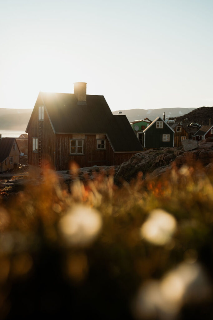 east greenland during a destination wedding.